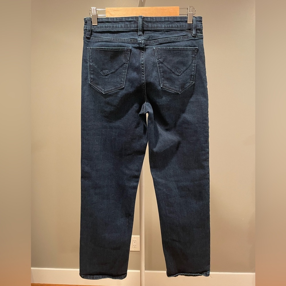 Hudson Jeans Women’s Deep Indigo Straight Jeans Size 6 - Picture 3 of 3